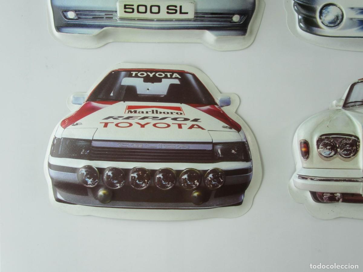 Coleccionismo cromos antiguos: 4 Cromos coches relieve - Foto 4
