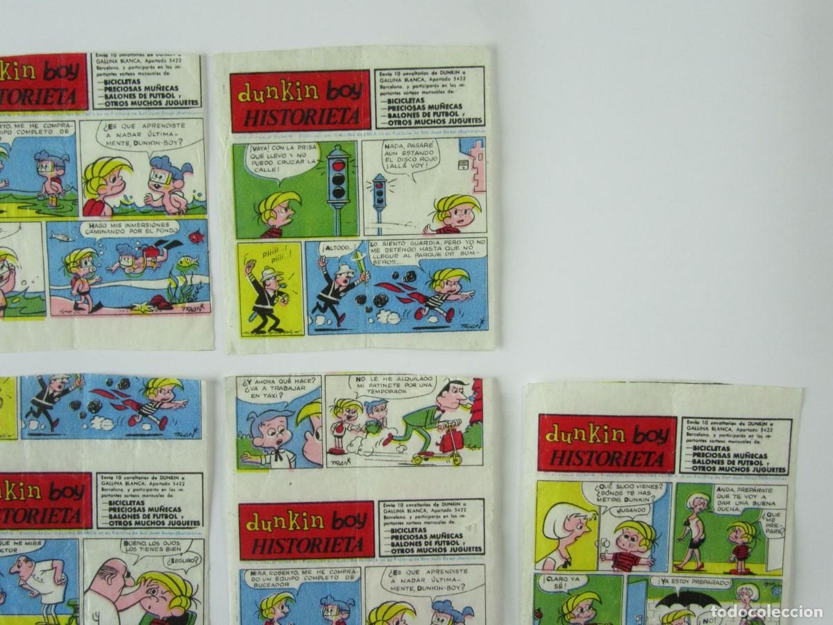 Coleccionismo cromos antiguos: Lote 13 cromos Dunkin Historieta - Foto 5