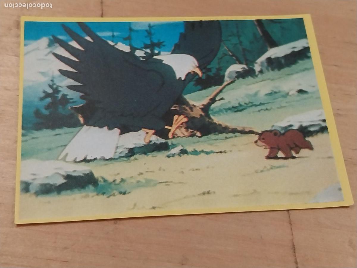 Coleccionismo Cromos antiguos: JACKY OSO TALLAC PROMOCIONAL DANONE A&Ntilde;OS 70 CROMO # 21 ****** SIN PEGAR NUNCA ORIGINAL