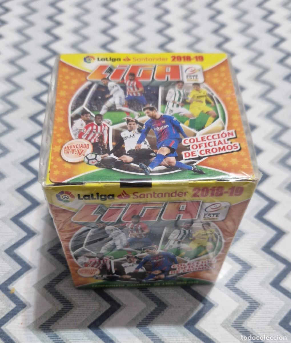 Coleccionismo cromos antiguos: CAJA DE CROMOS SIN ABRIR 18-19 ESTE - Foto 1