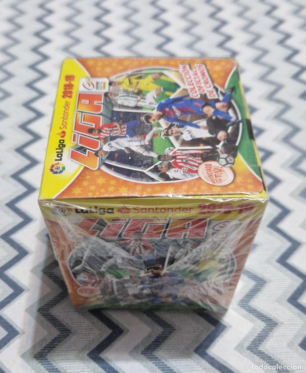 Coleccionismo cromos antiguos: CAJA DE CROMOS SIN ABRIR 18-19 ESTE - Foto 2