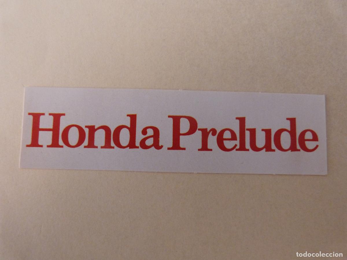 Coleccionismo Cromos antiguos: CROMO DE COCHE HONDA PRELUDE MATE SIN PEGAR A&Ntilde;O 1987 DEL ALBUM ADHESIVAS SPORT 2 DE COMICROMO