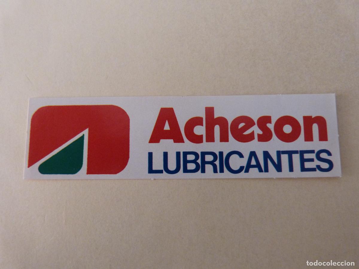 Coleccionismo cromos antiguos: CROMO DE ACEITES ACHESON LUBRICANTES SIN PEGAR A&Ntilde;O 1987 DEL ALBUM ADHESIVAS SPORT 2 DE COMICROMO