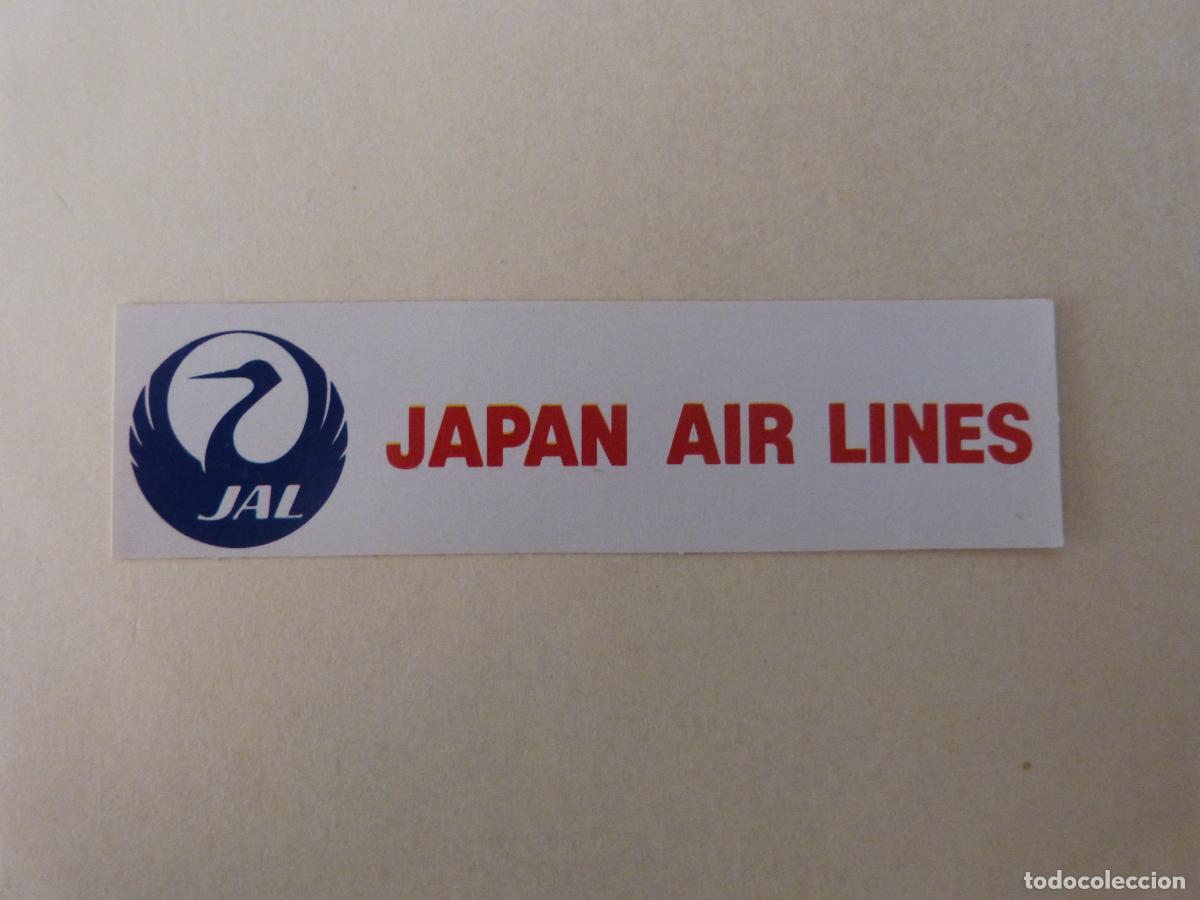 Coleccionismo cromos antiguos: CROMO AEROLINEAS JAPAN AIR LINES MATE SIN PEGAR A&Ntilde;O 1987 DEL ALBUM ADHESIVAS SPORT 2 DE COMICROMO