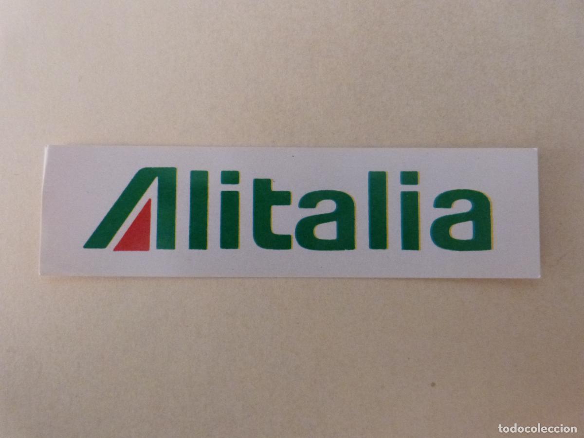 Coleccionismo cromos antiguos: CROMO AEROLINEAS ALITALIA MATE SIN PEGAR A&Ntilde;O 1987 DEL ALBUM ADHESIVAS SPORT 2 DE COMICROMO