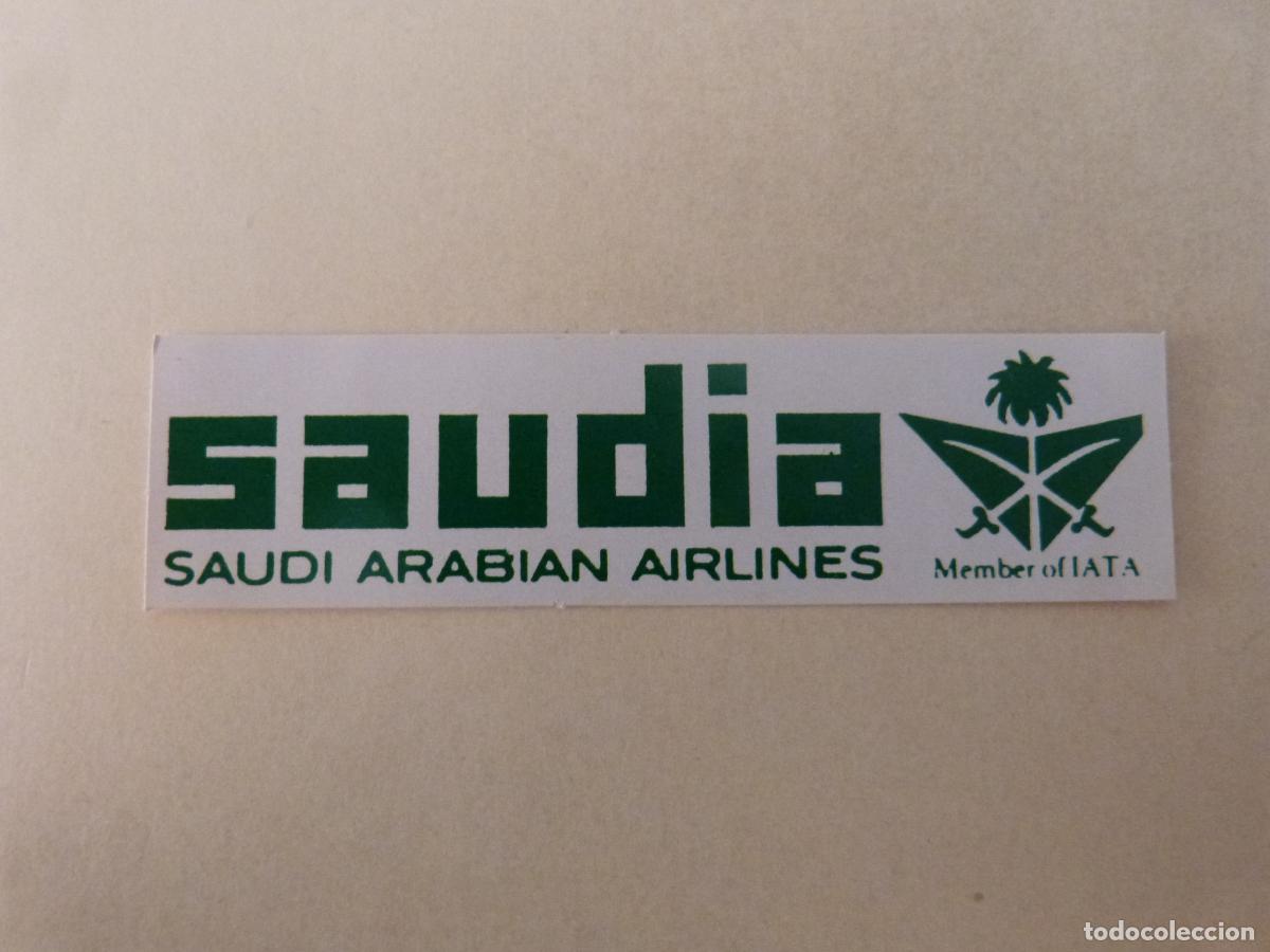 Coleccionismo cromos antiguos: CROMO AEROLINEAS SAUDIA SAUDI ARABIA MATE SIN PEGAR A&Ntilde;O 1987 DEL ALBUM ADHESIVAS SPORT 2 COMICROMO