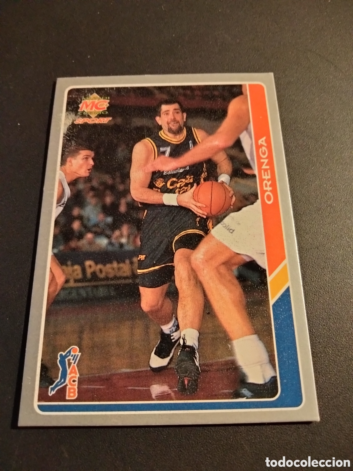 Collectionnisme Cartes &agrave; collectionner anciennes: ORENGA # 41 ESTUDIANTES BALONCESTO ACB 1995/96 MUNDICROMO SPORTS
