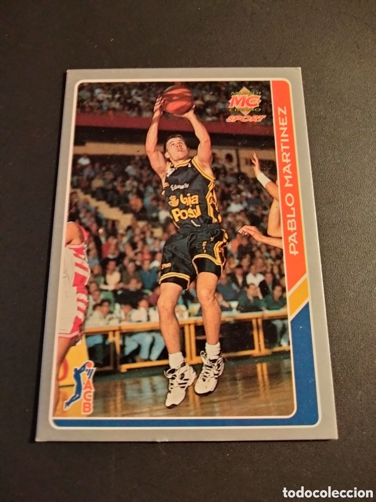Colecionismo Cromos antigos: PABLO MART&Iacute;NEZ # 39 ESTUDIANTES BALONCESTO ACB 1995/96 MUNDICROMO SPORTS