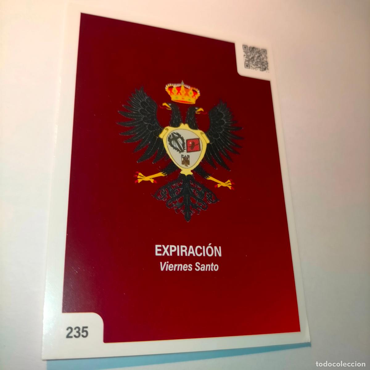 Coleccionismo cromos antiguos: estampa carta cromo de semana santa de cadiz para album holy cards nueva - 2025 - numero n 235