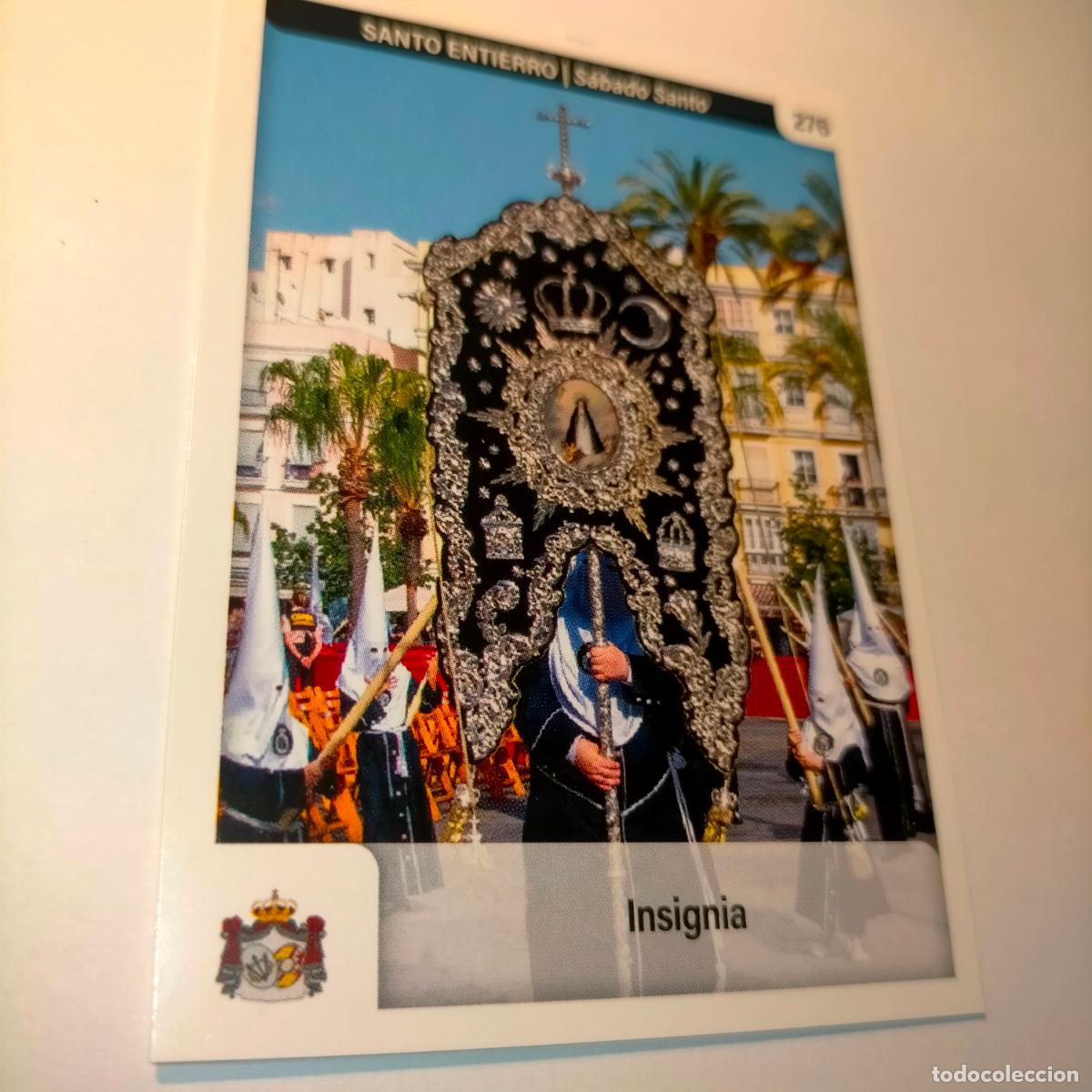 Coleccionismo cromos antiguos: estampa carta cromo de semana santa de cadiz para album holy cards nueva - 2025 - numero n 276