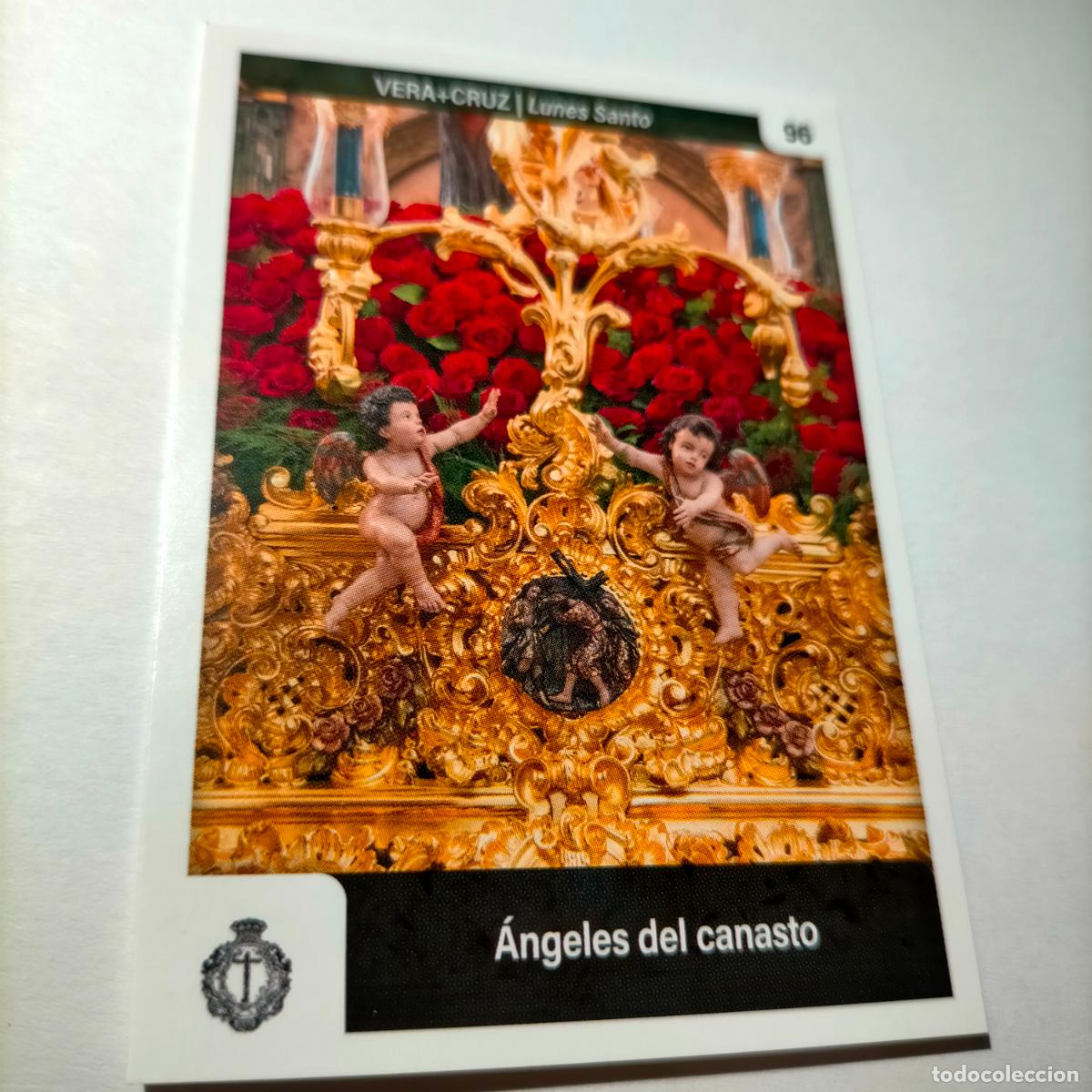 Coleccionismo cromos antiguos: estampa carta cromo de semana santa de cadiz para album holy cards nueva - 2025 - numero n 96