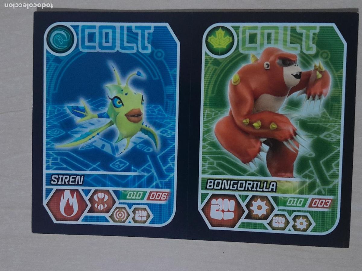 Coleccionismo cromos antiguos: CROMO N&ordm; 154 Y 242 - INVIZIMALS EVOLUTION - PANINI 2012 - SIN PEGAR - Foto 1