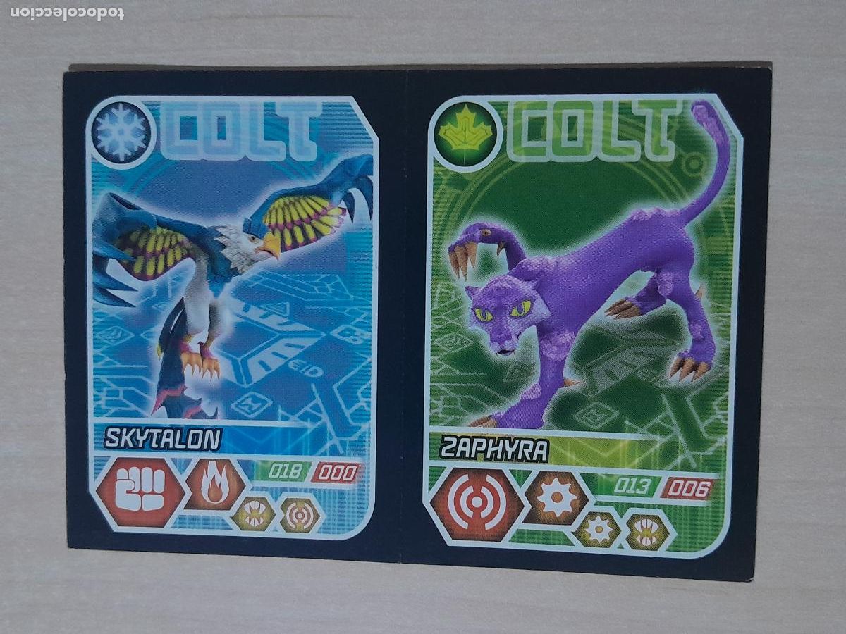 Coleccionismo cromos antiguos: CROMO N&ordm; 190 Y 133 - INVIZIMALS EVOLUTION - PANINI 2012 - SIN PEGAR - Foto 1