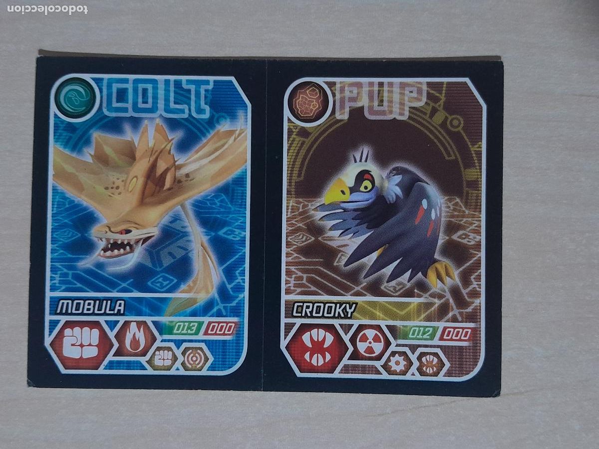 Coleccionismo cromos antiguos: CROMO N&ordm; 284 Y 230 - INVIZIMALS EVOLUTION - PANINI 2012 - SIN PEGAR - Foto 1