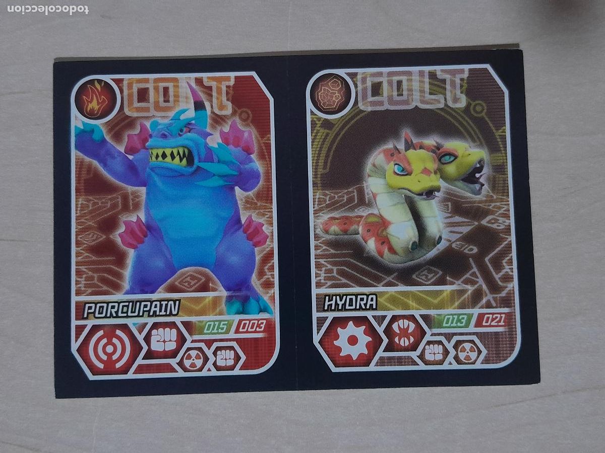 Coleccionismo cromos antiguos: CROMO N&ordm; 291 Y 72 - INVIZIMALS EVOLUTION - PANINI 2012 - SIN PEGAR - Foto 1
