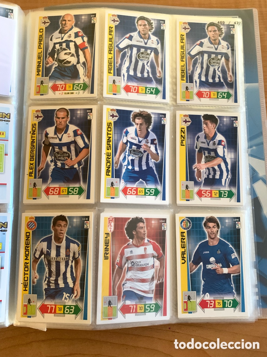 Coleccionismo cromos antiguos: Lote tarjetas Adrenalyn 2012-13 - Foto 2