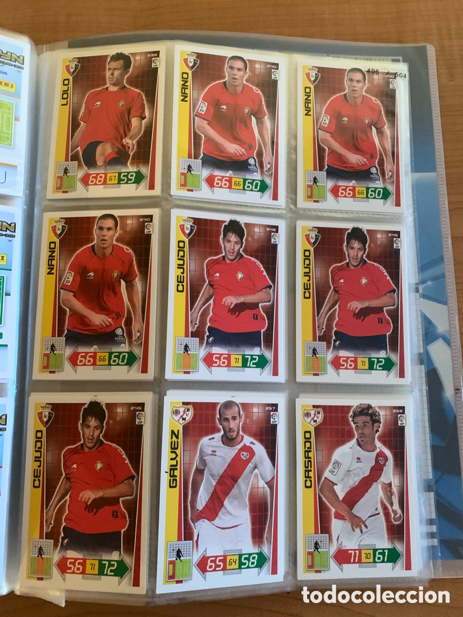 Coleccionismo cromos antiguos: Lote tarjetas Adrenalyn 2012-13 - Foto 5
