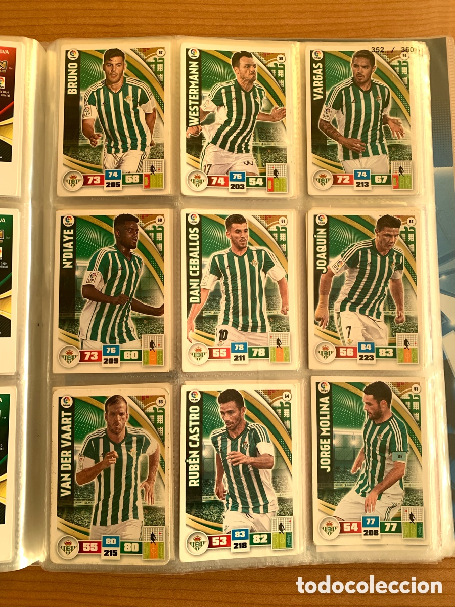 Coleccionismo cromos antiguos: Lote tarjetas Adrenalyn 2015-16 - Foto 2