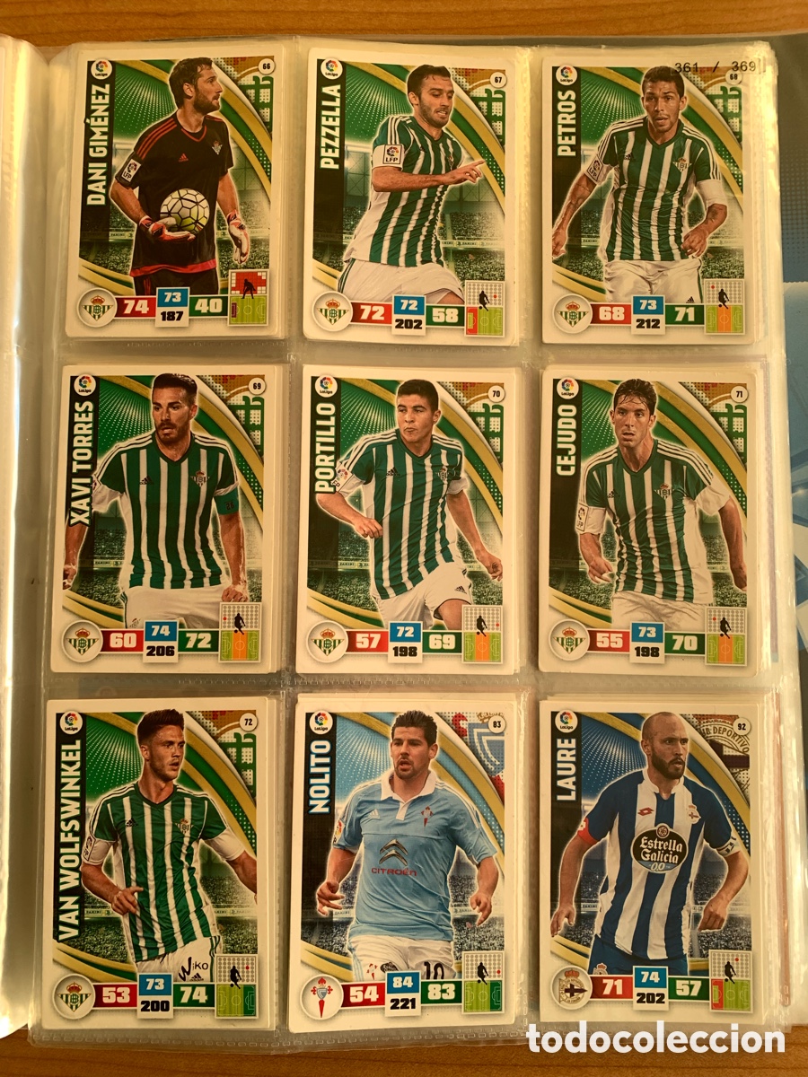 Coleccionismo cromos antiguos: Lote tarjetas Adrenalyn 2015-16 - Foto 3