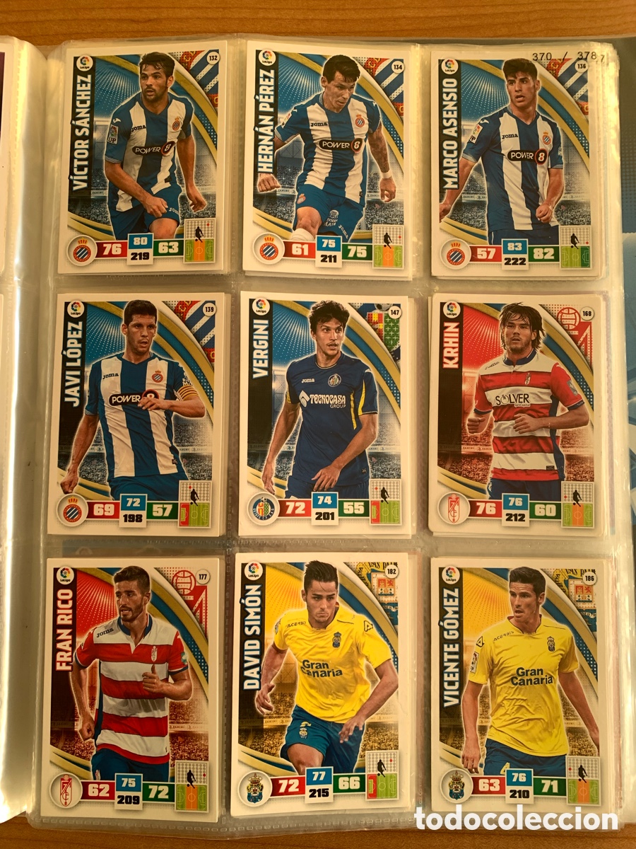 Coleccionismo cromos antiguos: Lote tarjetas Adrenalyn 2015-16 - Foto 4