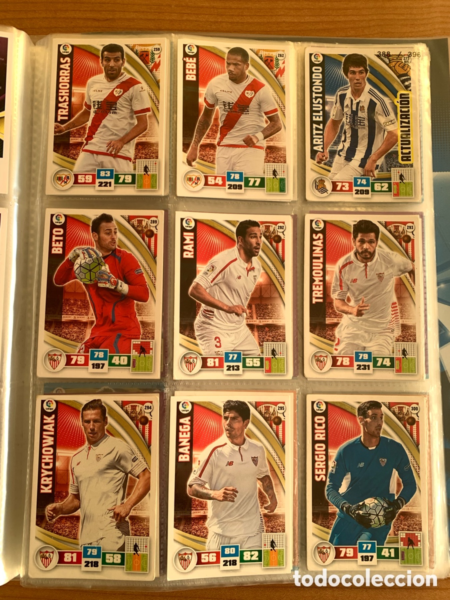 Coleccionismo cromos antiguos: Lote tarjetas Adrenalyn 2015-16 - Foto 6