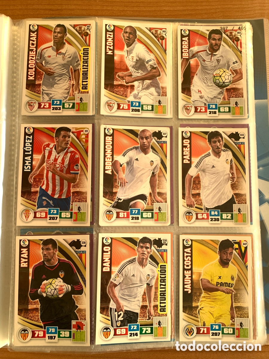 Coleccionismo cromos antiguos: Lote tarjetas Adrenalyn 2015-16 - Foto 7