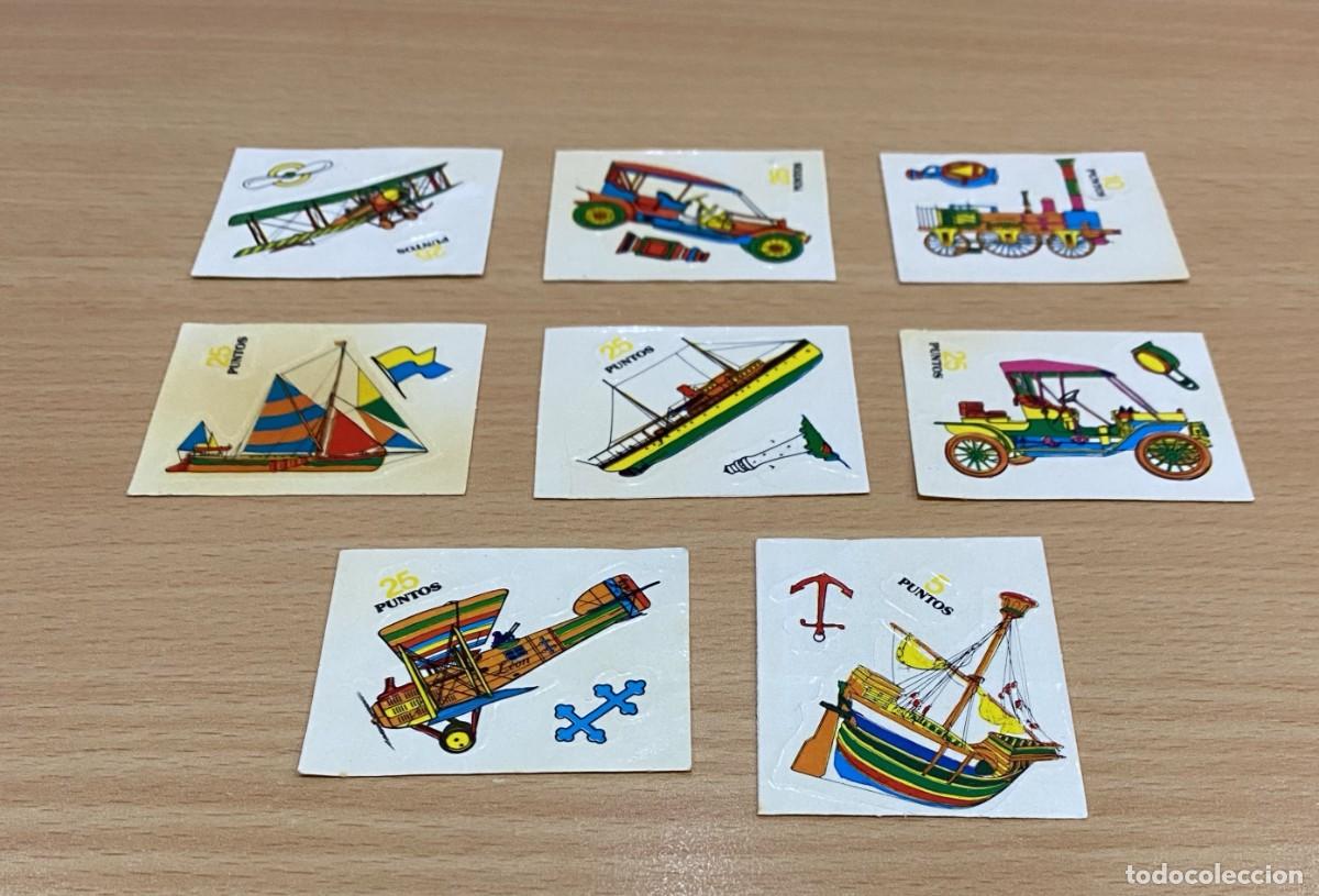 Coleccionismo Cromos antiguos: LOTE DE 8 CROMOS DE BOLLYCAO - CROMOLOCOMOCI&Oacute;N BOLLYLATE COMMODORE (1985)
