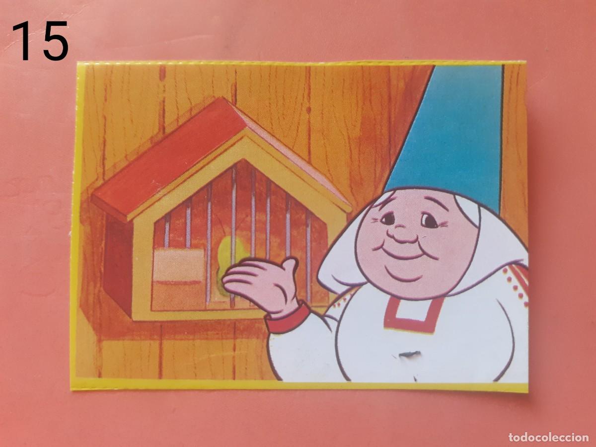 Coleccionismo cromos antiguos: Cromo n.15 el libro de lisa (sin pegar) Danone - Foto 1