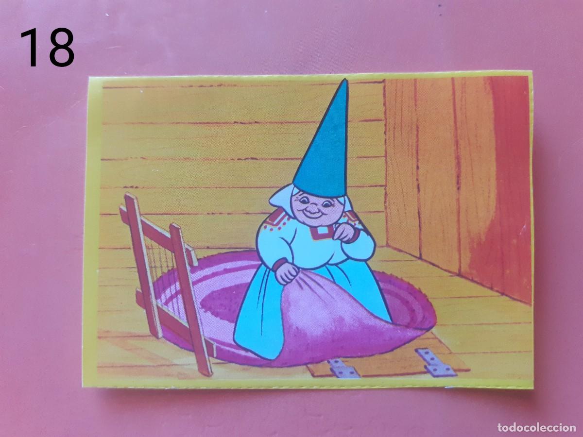 Coleccionismo cromos antiguos: Cromo n.18 el libro de lisa (sin pegar) Danone - Foto 1