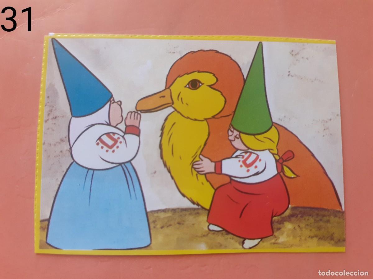 Coleccionismo cromos antiguos: Cromo n.31 el libro de lisa (sin pegar) Danone - Foto 1