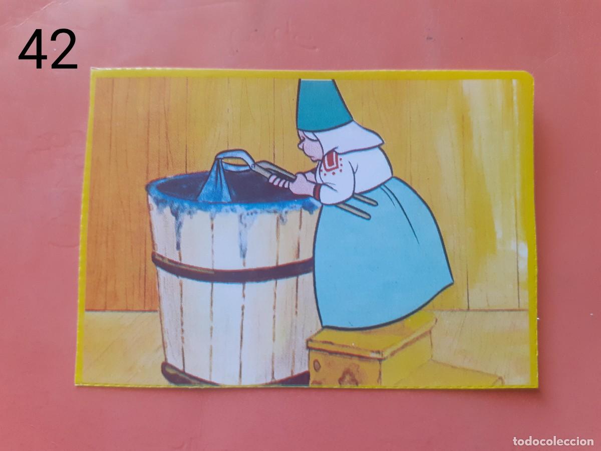 Coleccionismo cromos antiguos: Cromo n.42 el libro de lisa (sin pegar) Danone - Foto 1