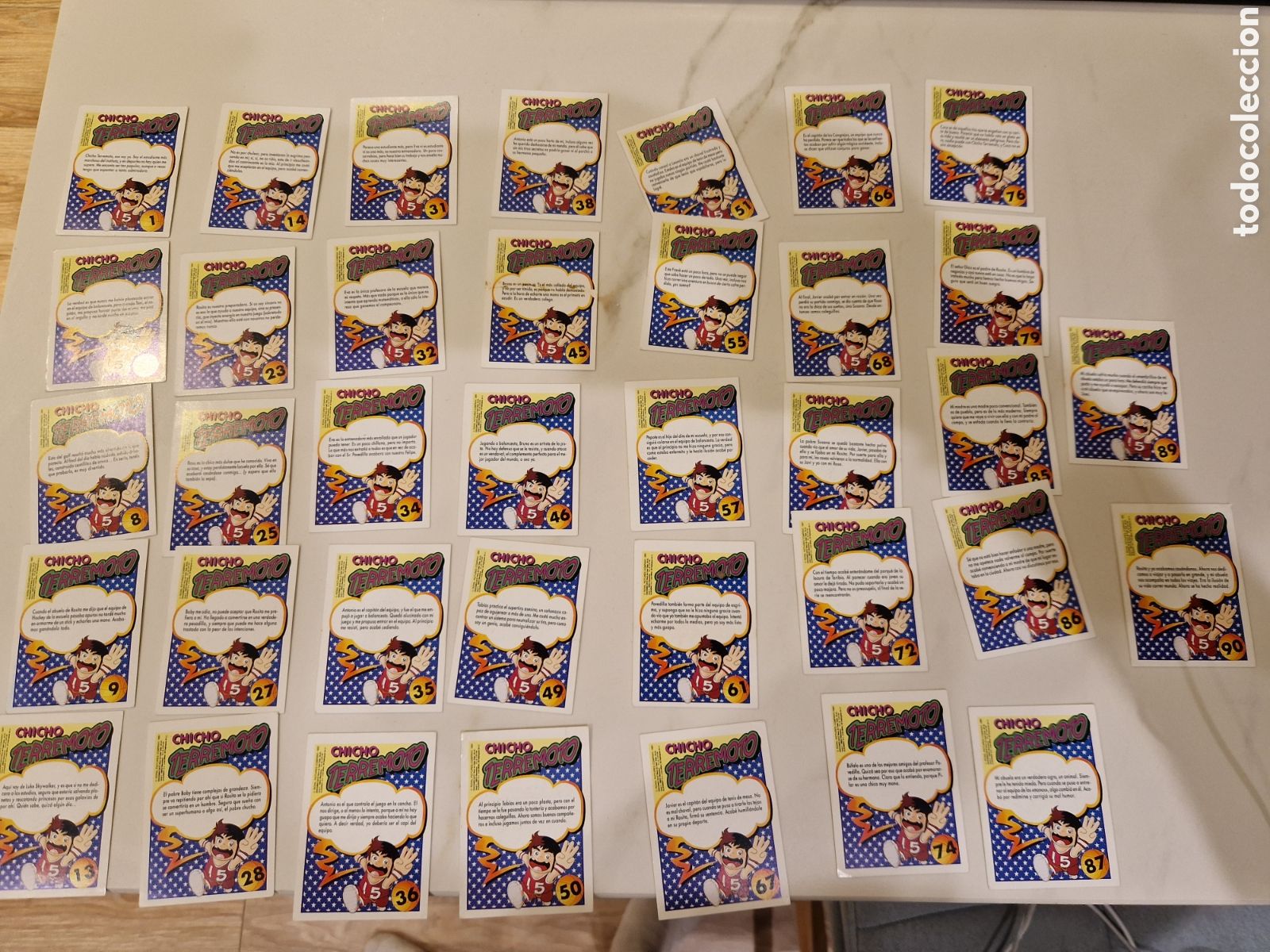 Coleccionismo cromos antiguos: Chicho terremoto 37 cromos - Foto 3