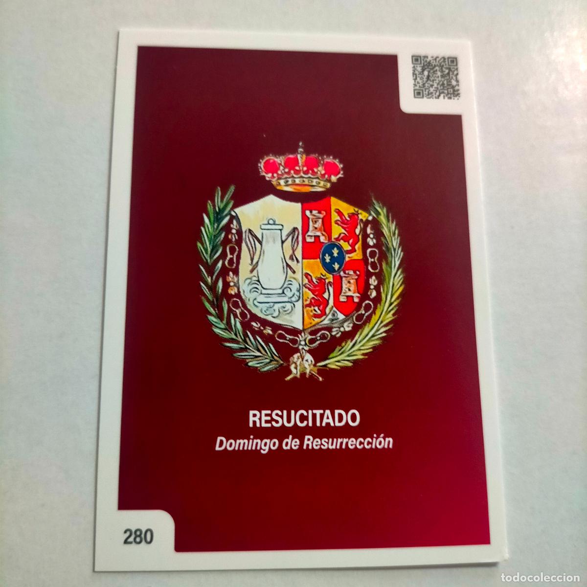 Coleccionismo cromos antiguos: estampa carta cromo de semana santa de cadiz para album holy cards nueva - 2025 - numero n 280