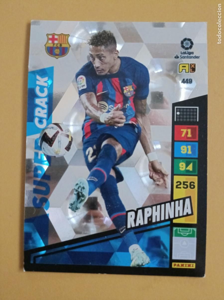 Coleccionismo cromos antiguos: raphinha, 22 23 super crack - Foto 1