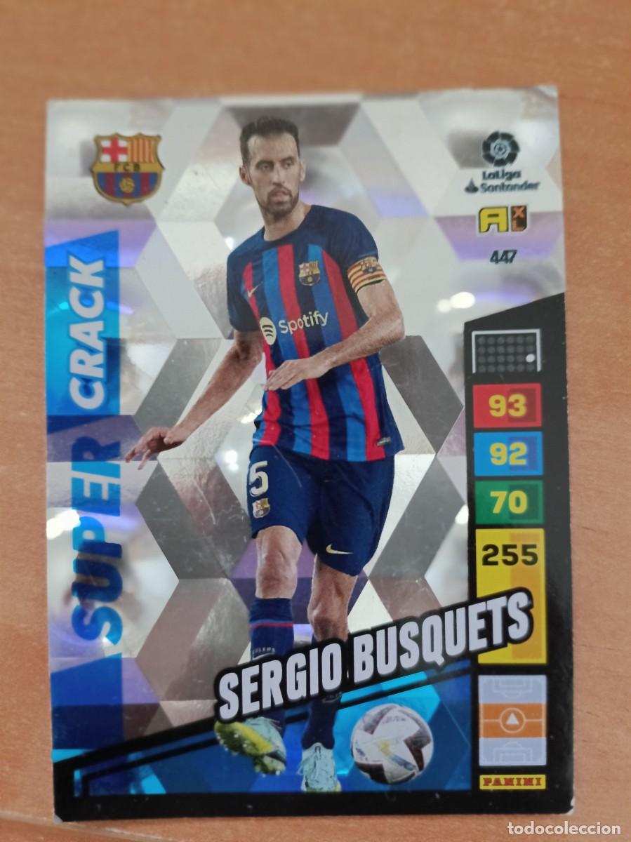 Coleccionismo cromos antiguos: sergio busquets, 22 23 super crack - Foto 1