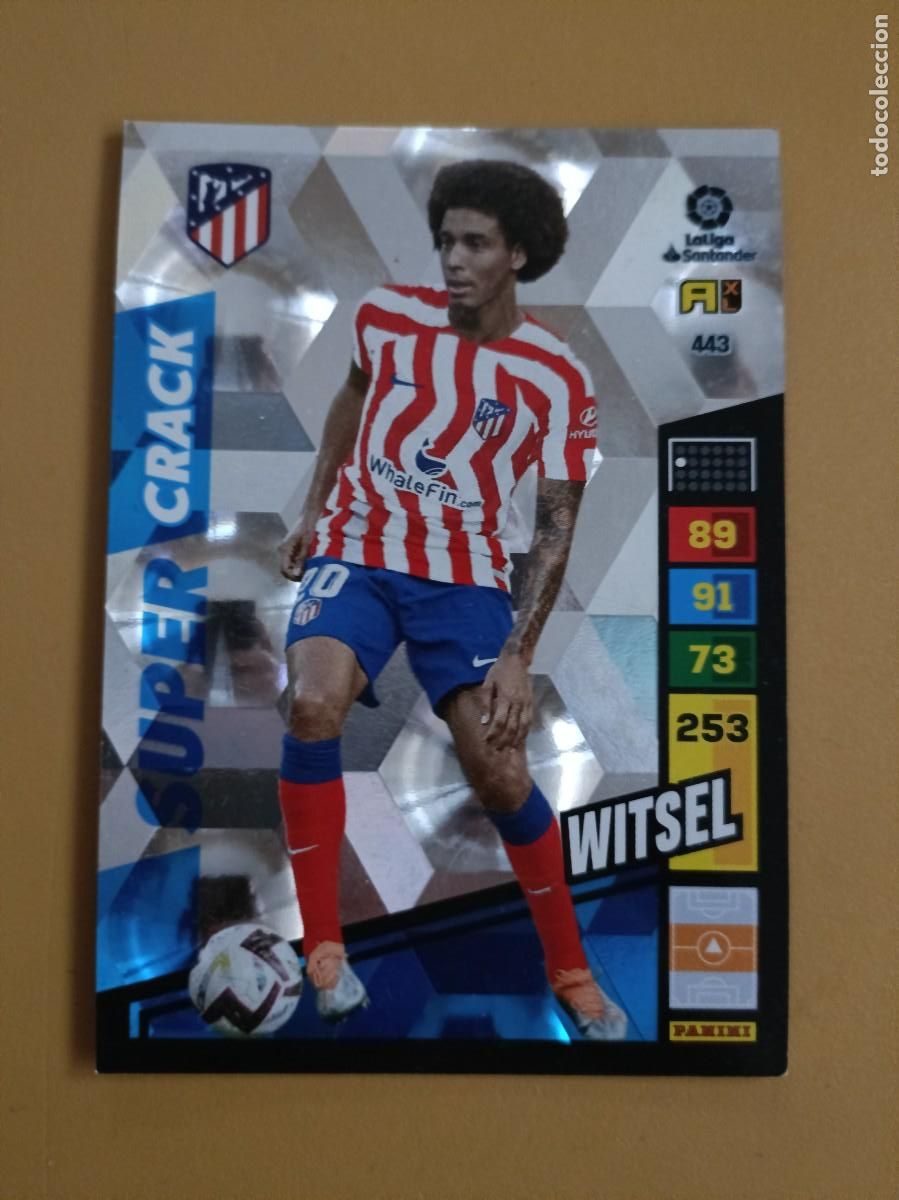 Coleccionismo cromos antiguos: witsel, 22 23 super crack - Foto 1