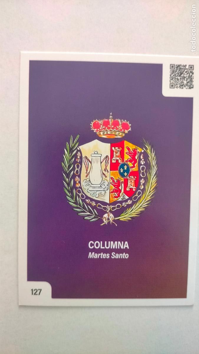 Coleccionismo cromos antiguos: estampa carta cromo de semana santa de cadiz para album holy cards nueva - 2025 - numero n 127