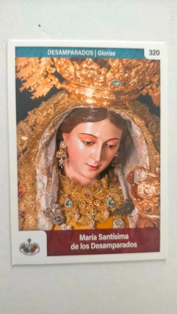 Coleccionismo cromos antiguos: estampa carta cromo de semana santa de cadiz para album holy cards nueva - 2025 - numero n 320