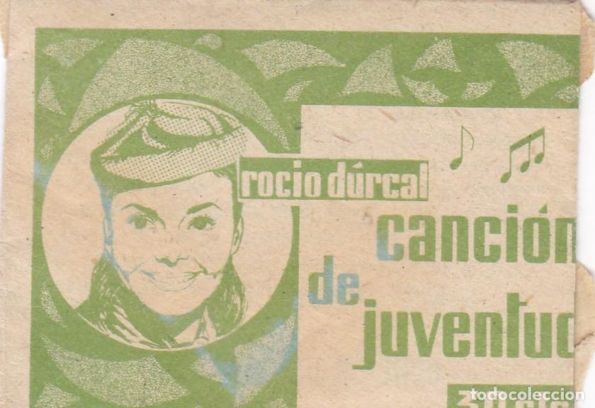 Coleccionismo Cromos antiguos: SOBRE DE CROMOS CANCION DE JUVENTUD ROCIO DURCAL (NUEVO SIN ABRIR)