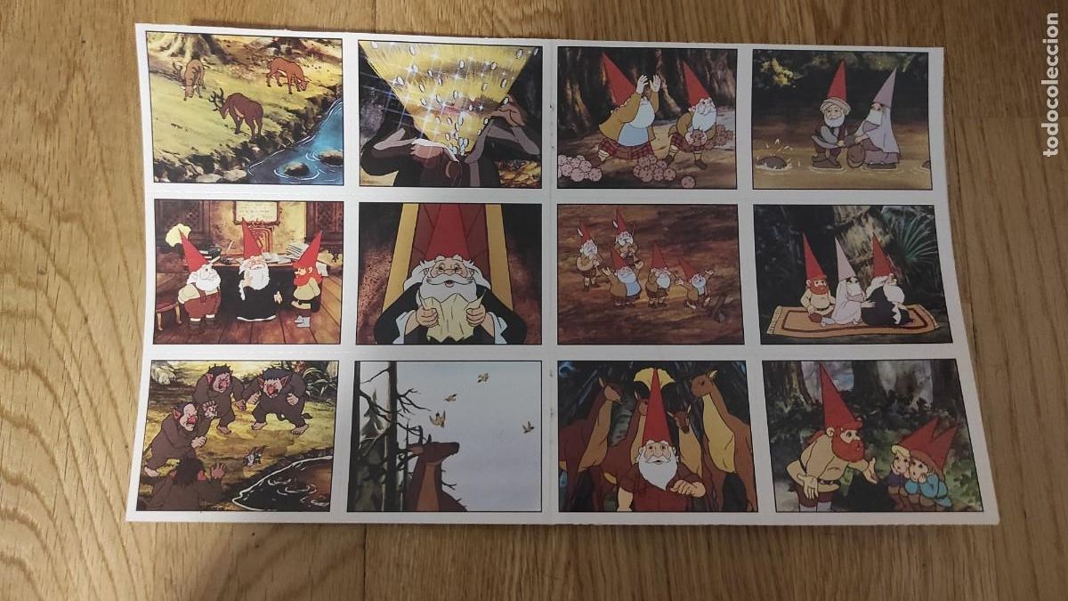 Colecionismo Cromos antigos: Lamina cromo promocionales La llamada de los gnomos Panini