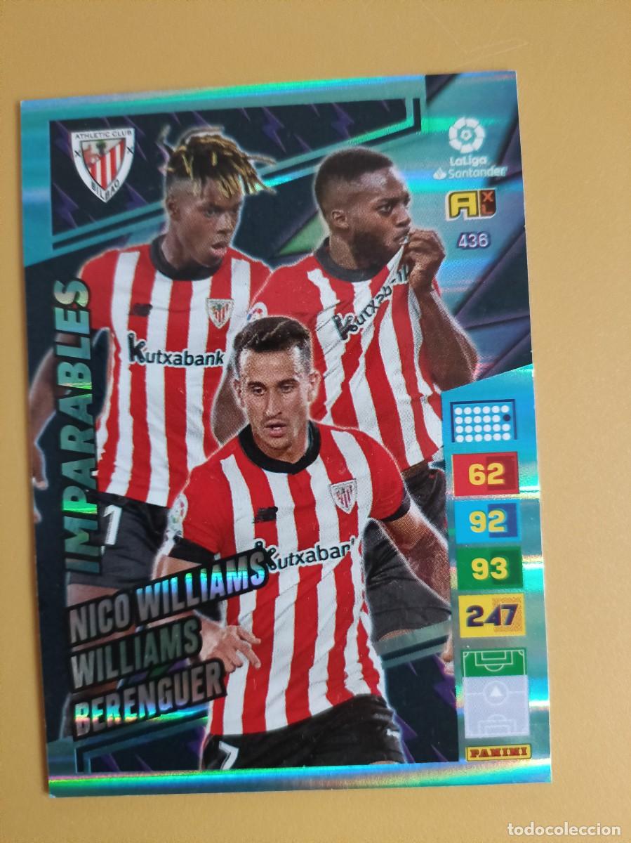 Coleccionismo cromos antiguos: nico williams, 22 23 imparables - Foto 1