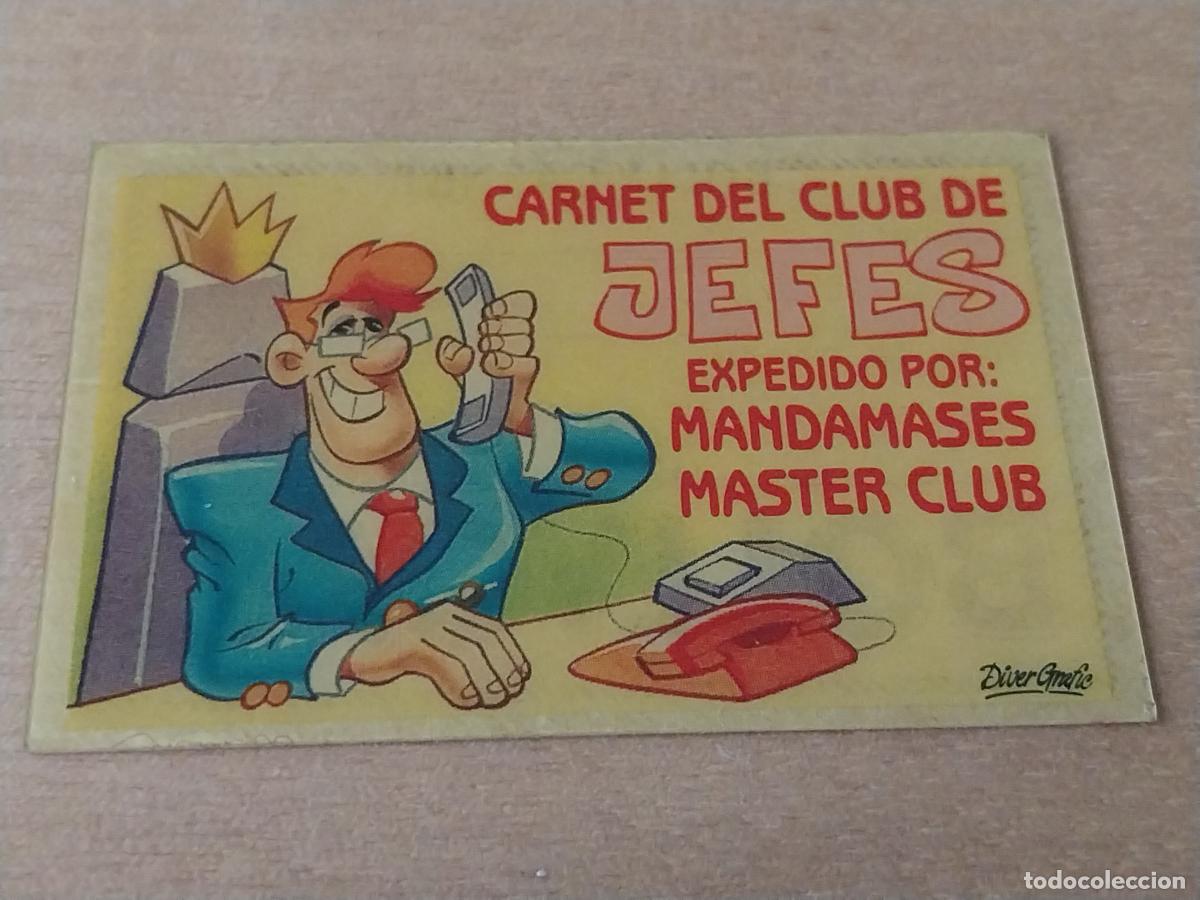 Collezionismo Figurine antiche: BOLLYCAO BOLLY CARNET CLUB JEFES CROMO PROMOCIONAL PREMIO PASTELERIA PASTELITOS
