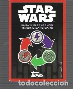 Coleccionismo cromos antiguos: CROMOS DE CASA TOPPS DE STAR WARS DARTH SIDIOUS - Y N &ordm; 97 - Foto 2