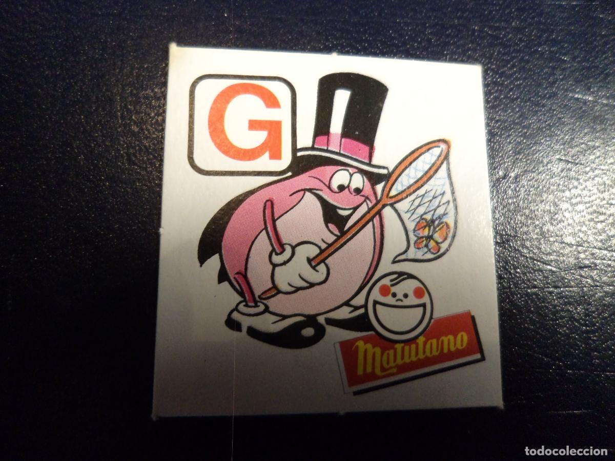 Coleccionismo cromos antiguos: El Chollo Matutano. Letra G. - Foto 1