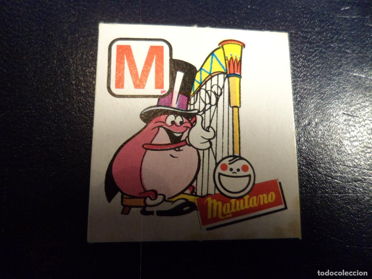 Coleccionismo cromos antiguos: El Chollo Matutano. Letra M - Foto 1