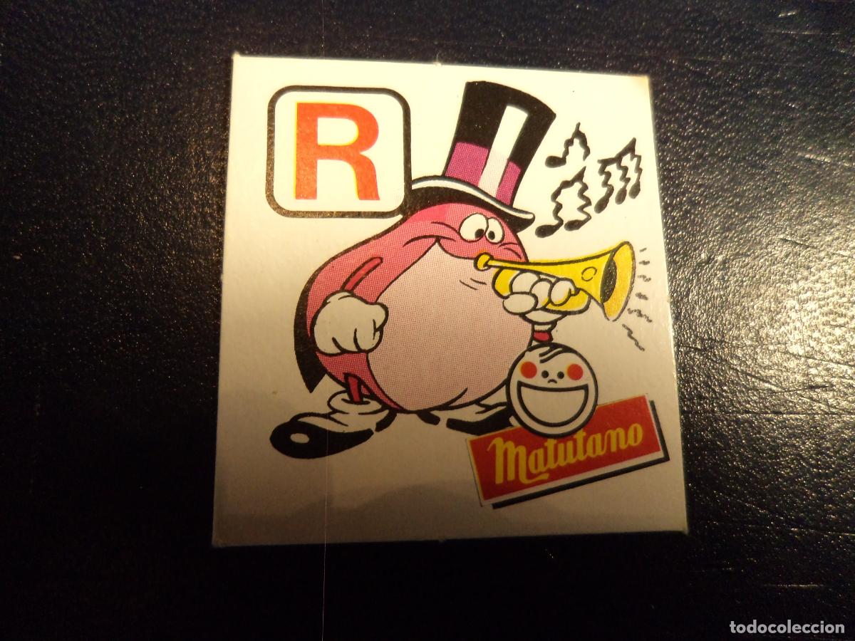 Coleccionismo Cromos antiguos: El Chollo Matutano. Letra R