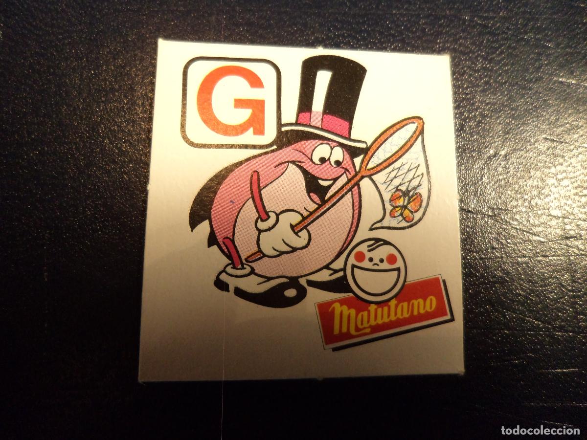 Coleccionismo Cromos antiguos: El Chollo Matutano. Letra G