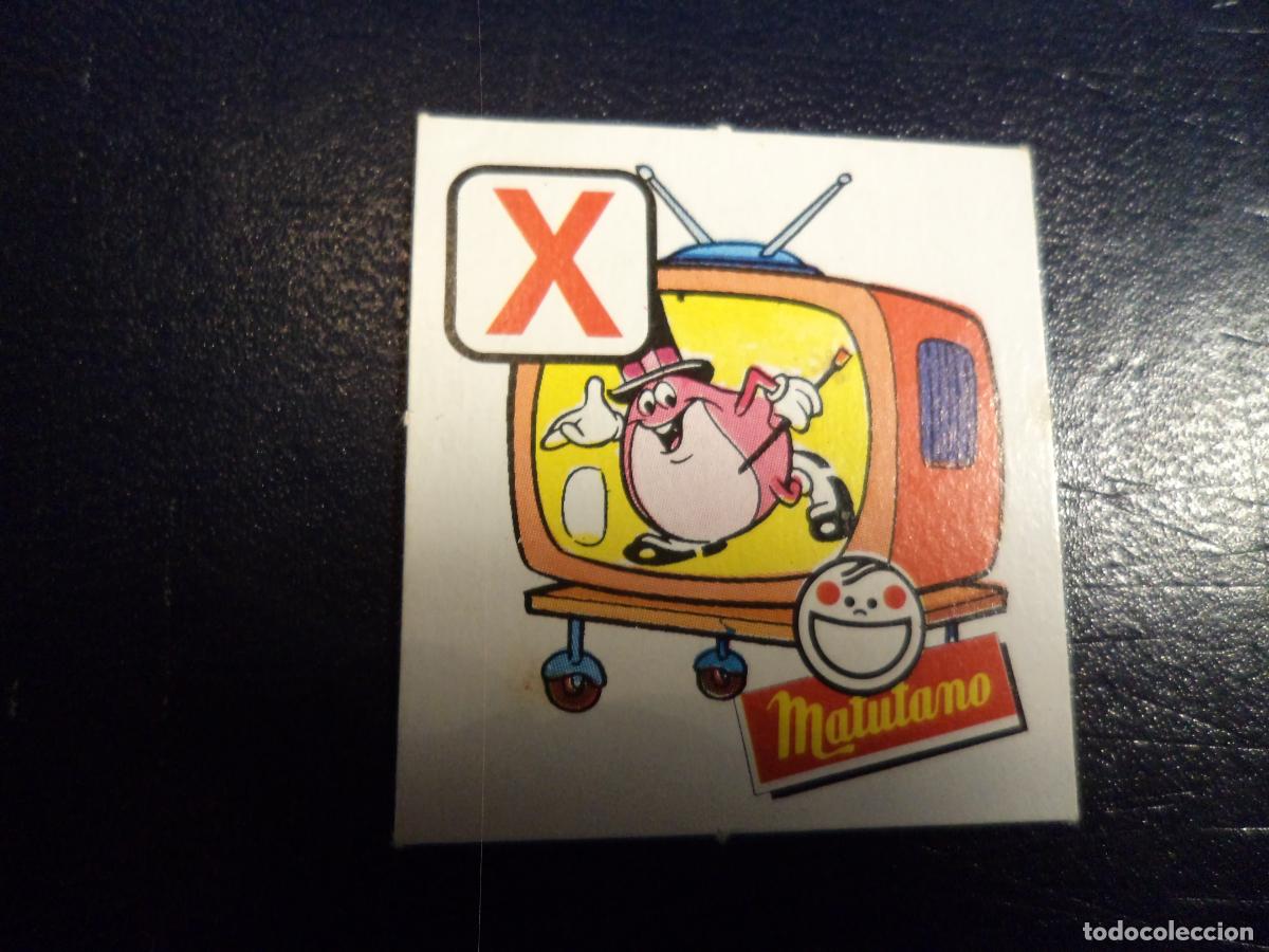 Coleccionismo cromos antiguos: El Chollo Matutano. Letra X - Foto 1