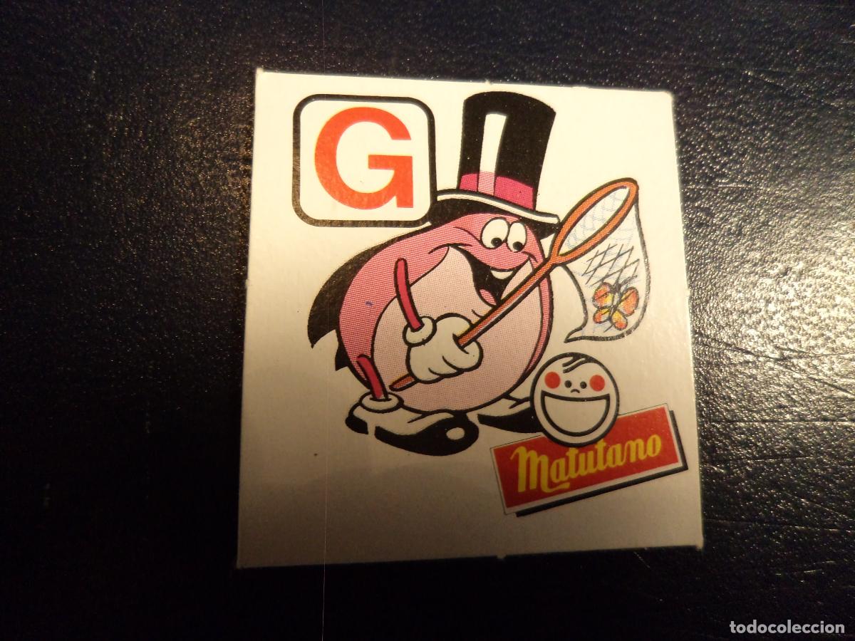 Coleccionismo cromos antiguos: El Chollo Matutano. Letra G - Foto 1
