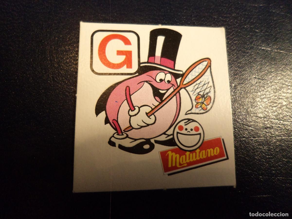 Coleccionismo cromos antiguos: El Chollo Matutano. Letra G - Foto 1